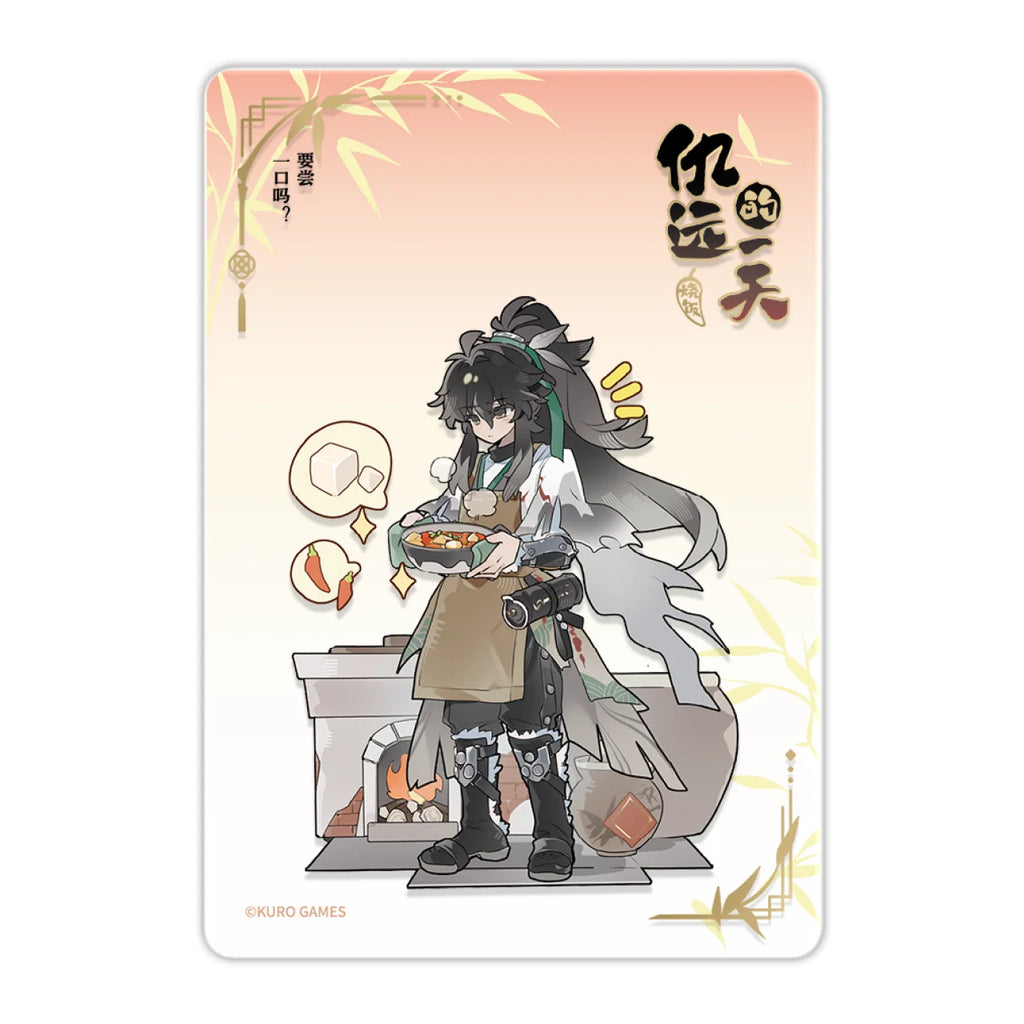 Wuthering Waves - Qiuyuan's Daily Series Acrylic Clear Card KURO GAMES