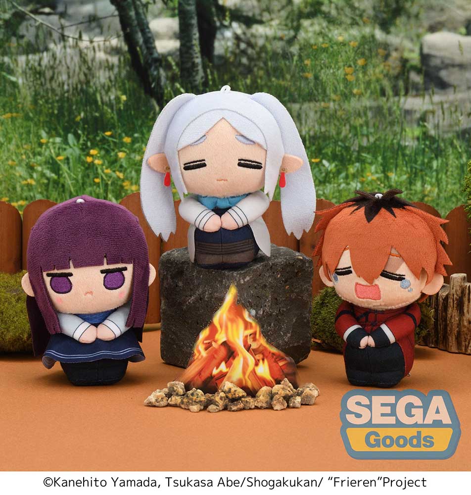 Frieren: Beyond Journey's End - Frieren & Fern & Stark (Winter Clothes Ver.) Plushie SEGA