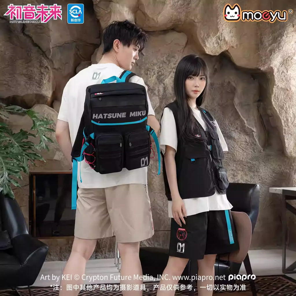 Hatsune Miku - Hatsune Miku Neon Techno Series Summer Casual Shorts Moeyu