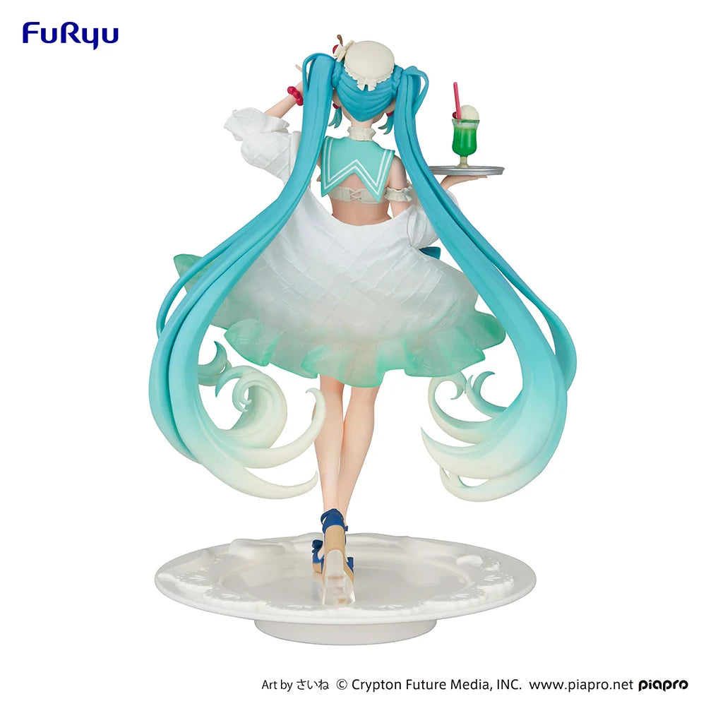 Hatsune Miku - Hatsune Miku(Melon Soda Float Ver.) SweetSweets Series Exceed Creative Prize Figure FuRyu Corporation