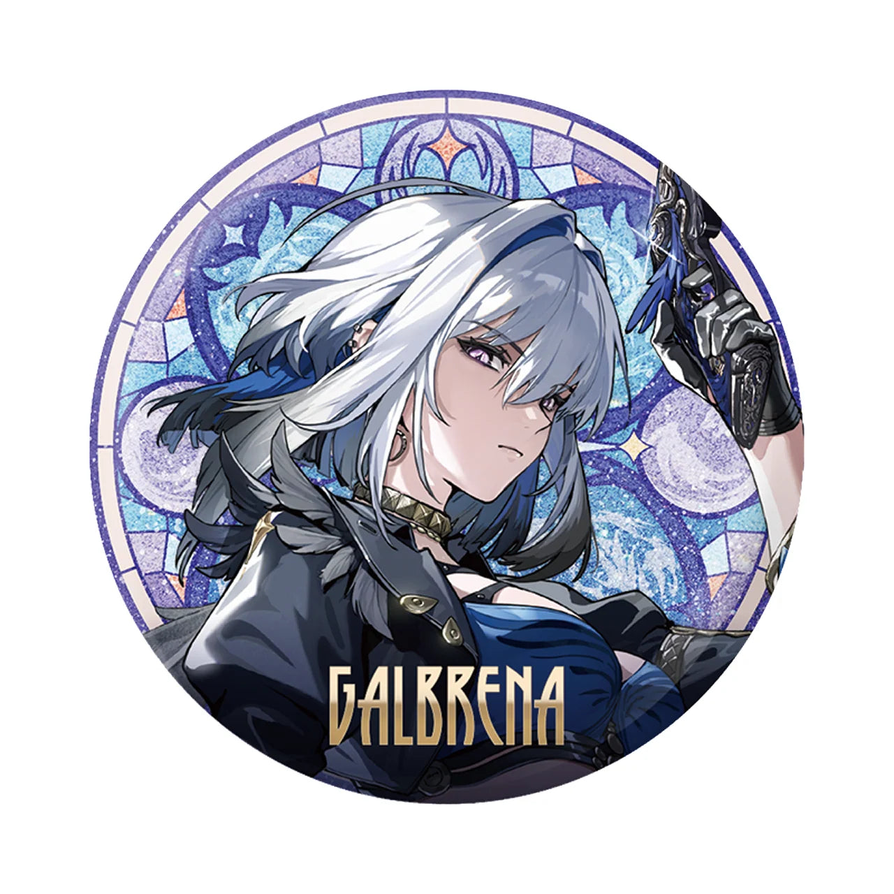Wuthering Waves - Galbrena & Qiuyuan Arcane Reflections Series Tin Badge KURO GAMES