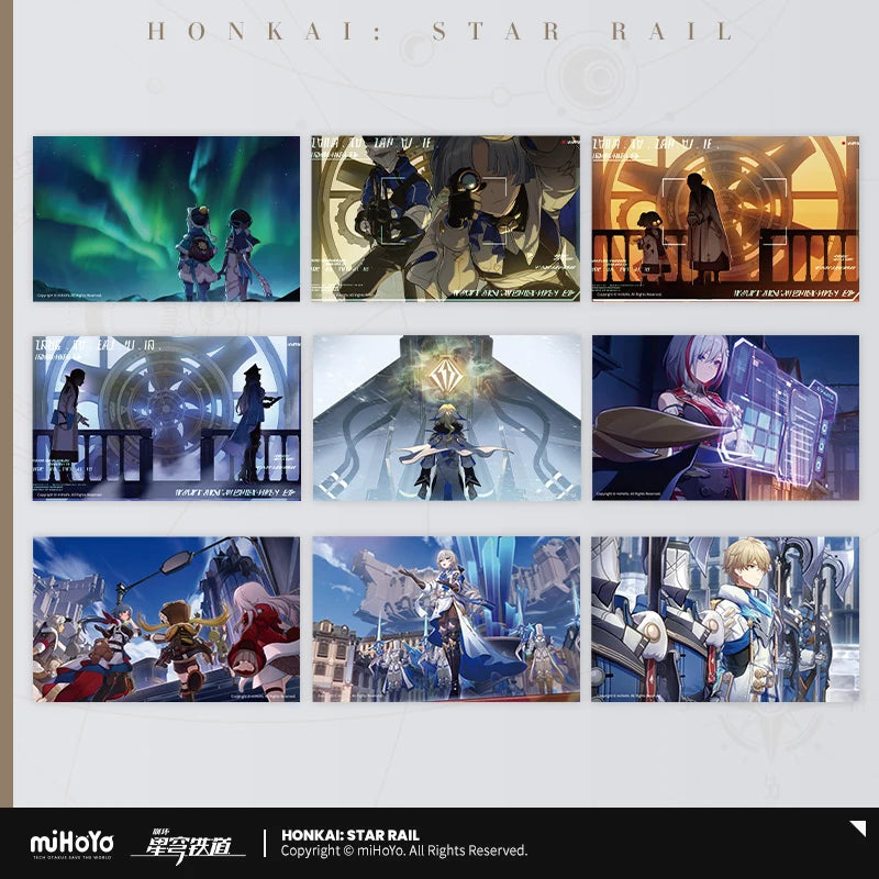 Honkai: Star Rail - Memories of Journeying Together Series Postcard Set miHoYo
