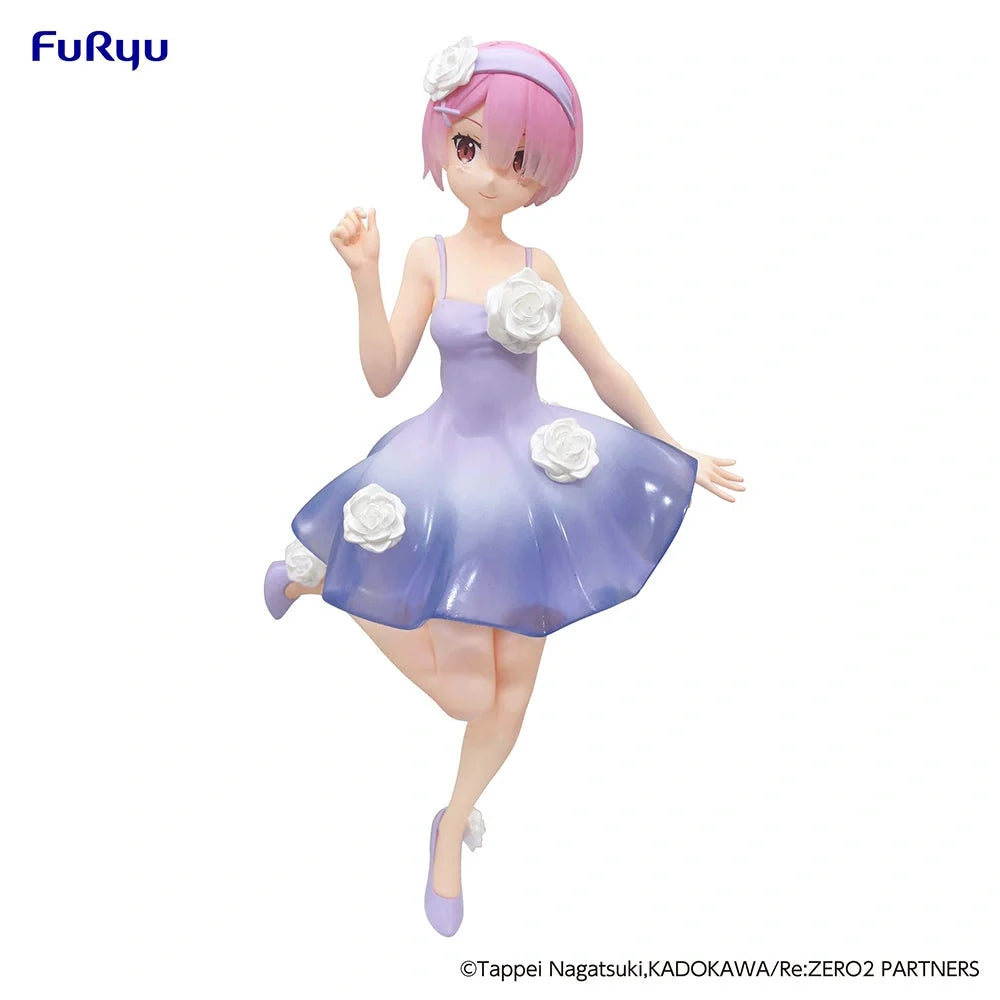 Re:ZERO Starting Life in Another World - Ram(Flower Dress Ver.) Trio-Try-iT Prize Figure FuRyu Corporation