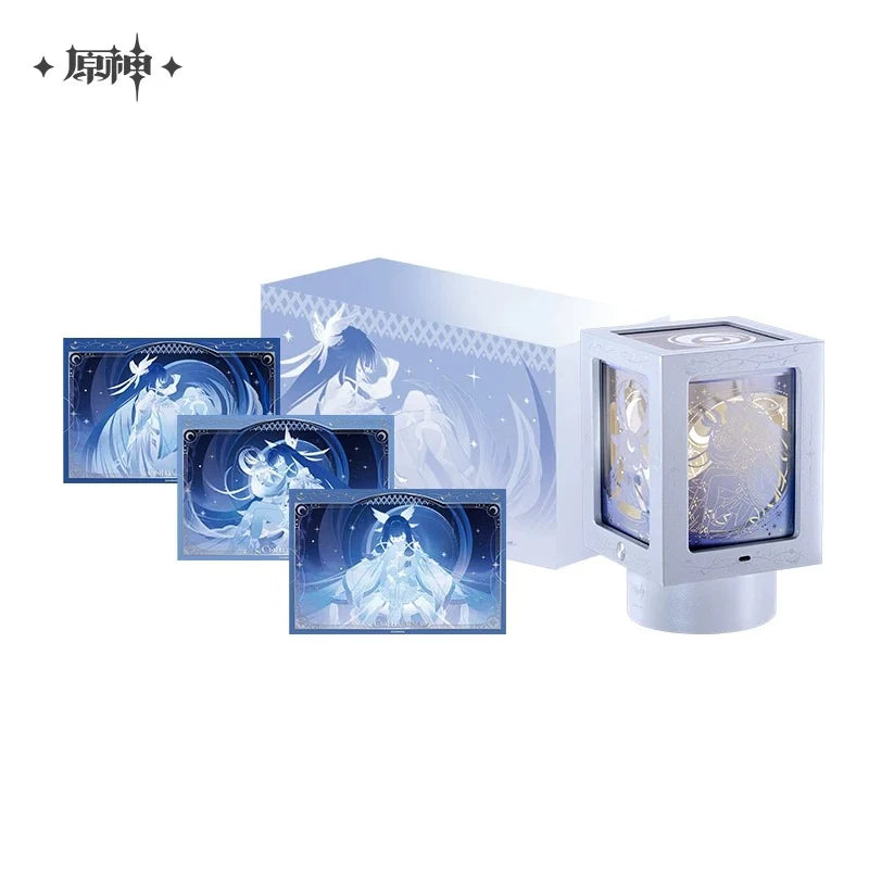 Genshin Impact - Companion Moon Chronicle Series Rotating Paper Carving Night Lamp Music Box miHoYo