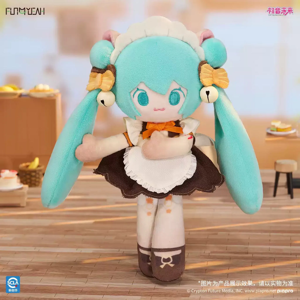 Hatsune Miku - Cat Café Series Long-Legged Plushie FUN4YEAH