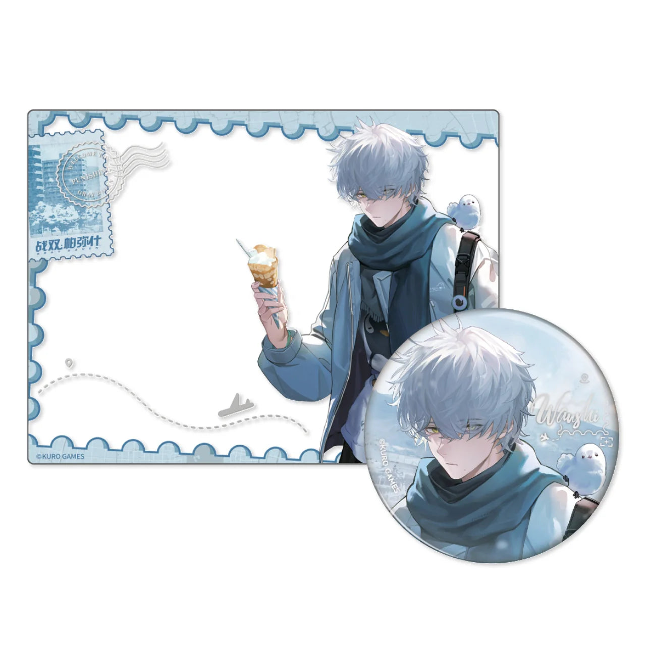 Punishing: Gray Raven - Echoes of Elsewhere 6th Anniversary Badge Transparent Card Set KURO GAMES