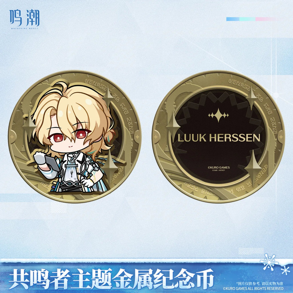 Wuthering Waves - Resonator Themed Metal Coin KURO GAMES