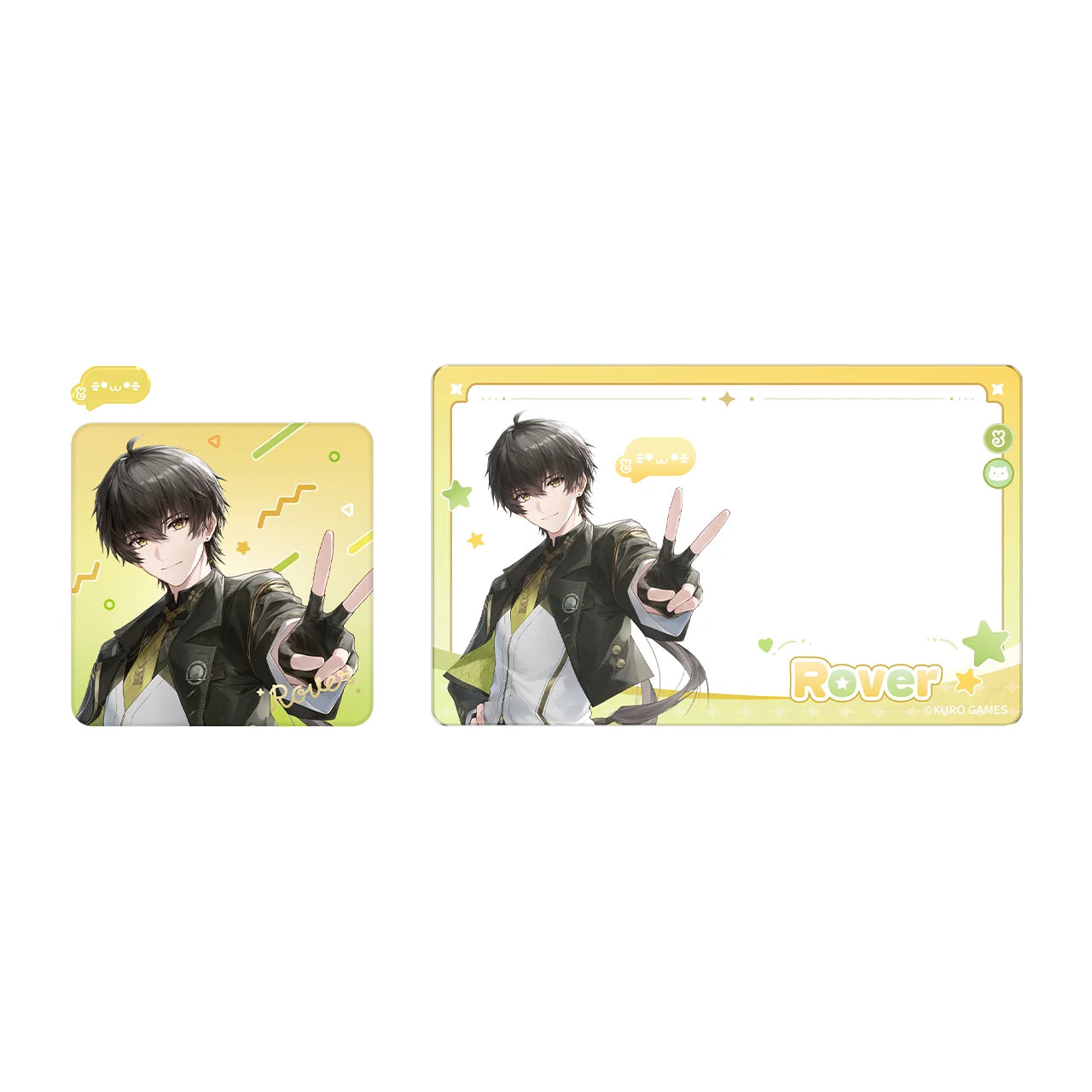 Wuthering Waves - Two Yeah Series Badge & Acrylic Clear Card Set KURO GAMES