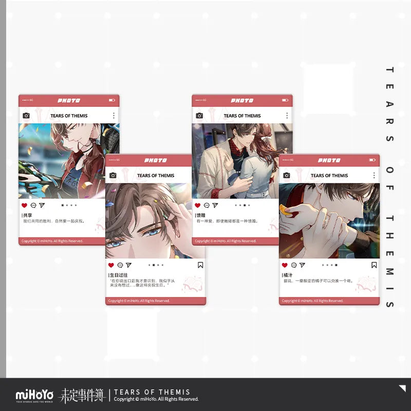 Tears of Themis - Collection Series Fixed CG Acrylic Photo Card Vol.6 miHoYo