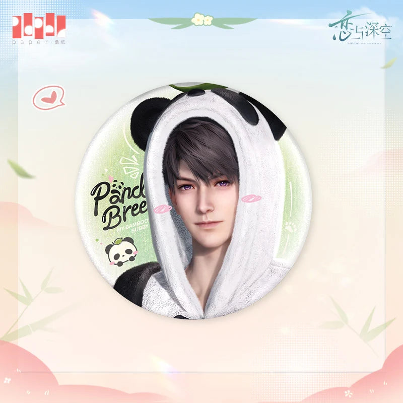 Love and Deepspace - Panda Breeze Series Badge InFold Games