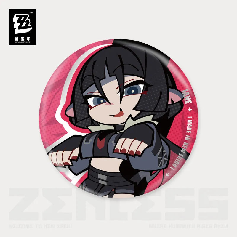 Zenless Zone Zero - Unknown Faction Chibi Badge miHoYo