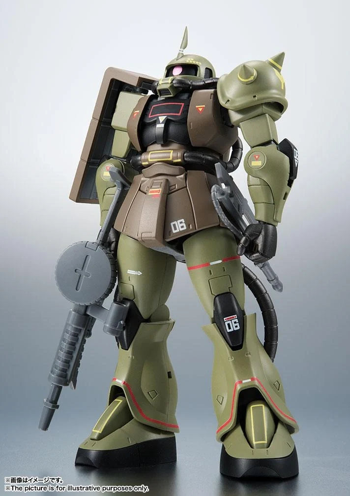 Gundam - ROBOT SPIRITS SIDE MS MS-06 ZAKU II Ver A.N.I.M.E. Real Type Color Figure Bandai