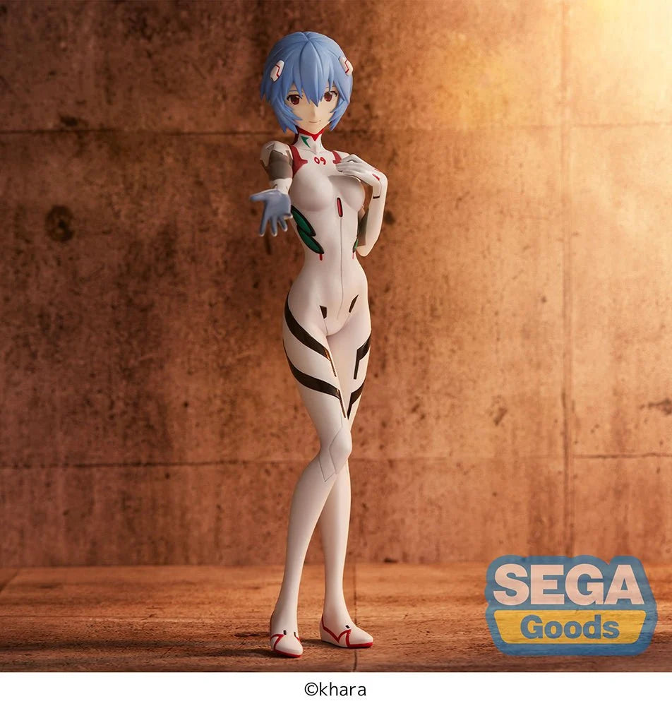 EVANGELION - Thrice Upon a Time Rei Ayanami Hand Over/Momentary White Prize Figure SEGA
