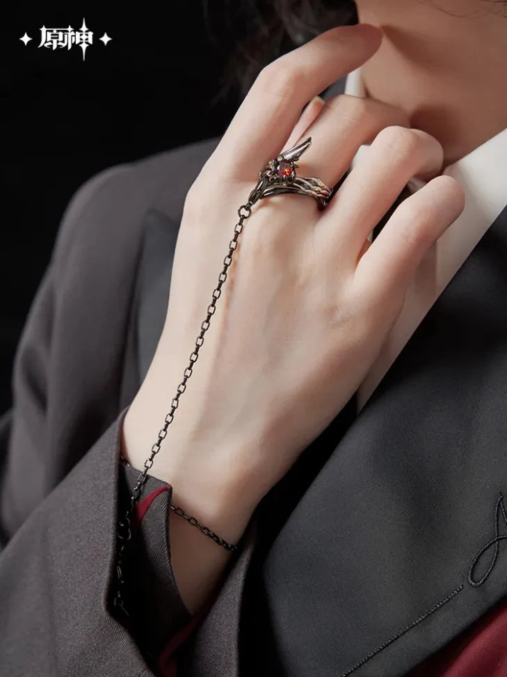 Genshin Impact - Arlecchino Impression Necklace & Ring Set miHoYo