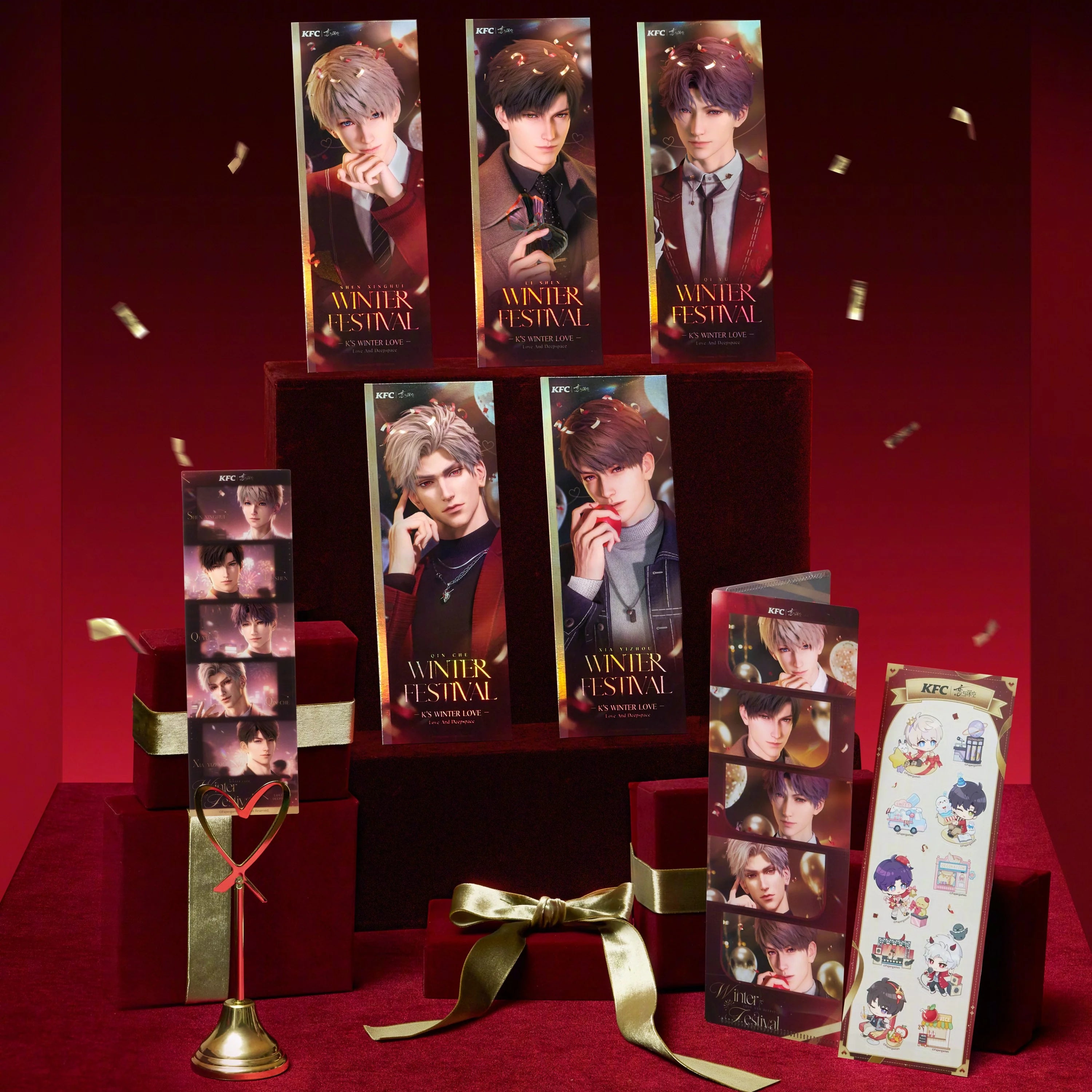 Love and Deepspace - Winter Festival Series Laser Ticket Set InFold Games