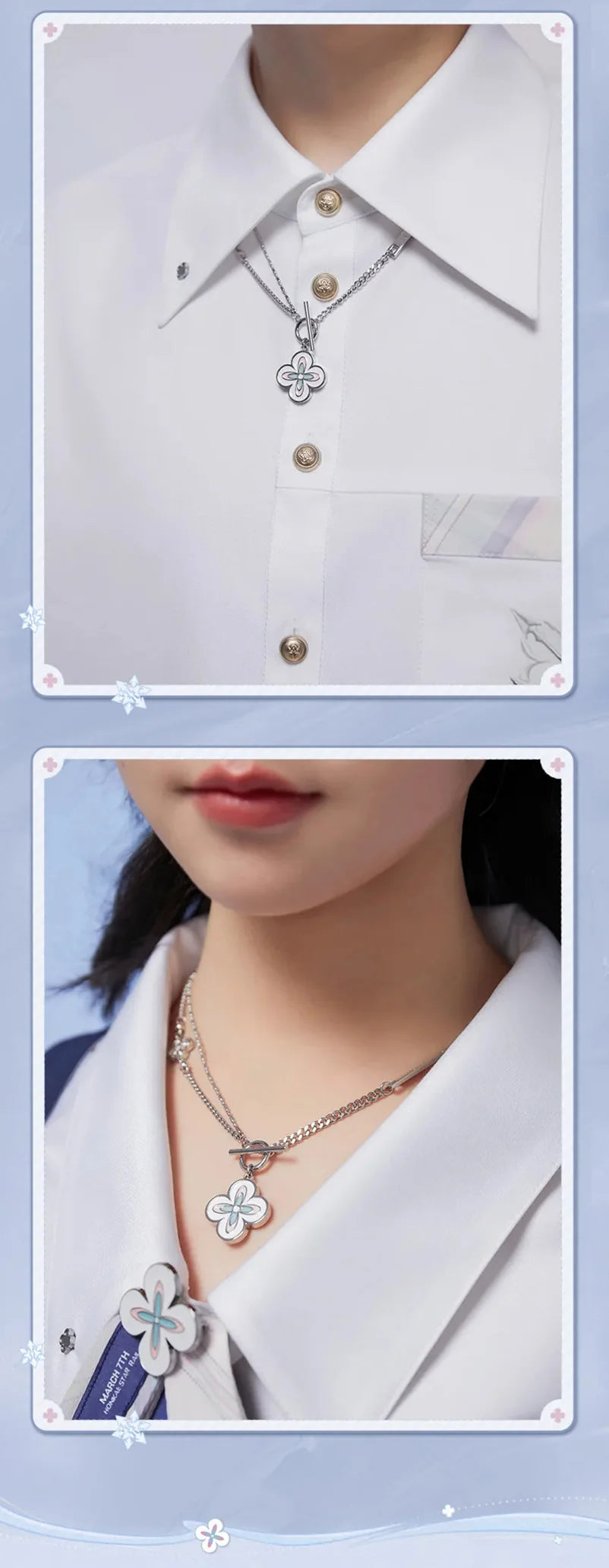 Honkai: Star Rail - March 7th Impression Series Brooch & Necklace miHoYo
