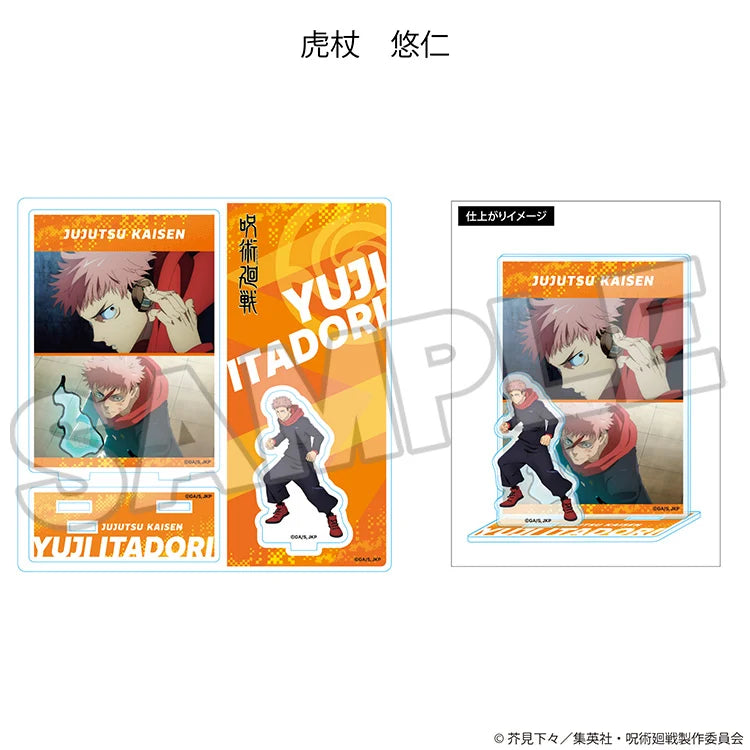 Jujutsu Kaisen - Yuji Itadori & Megumi Fushiguro & Nobara Kugisaki & Maki Zen'in & Toge Inumaki & Panda & Aoi Todo & Kento Nanami & Satoru Gojo & Suguru Geto & Mahito & Sukuna Acrylic Stand Good Smile Company