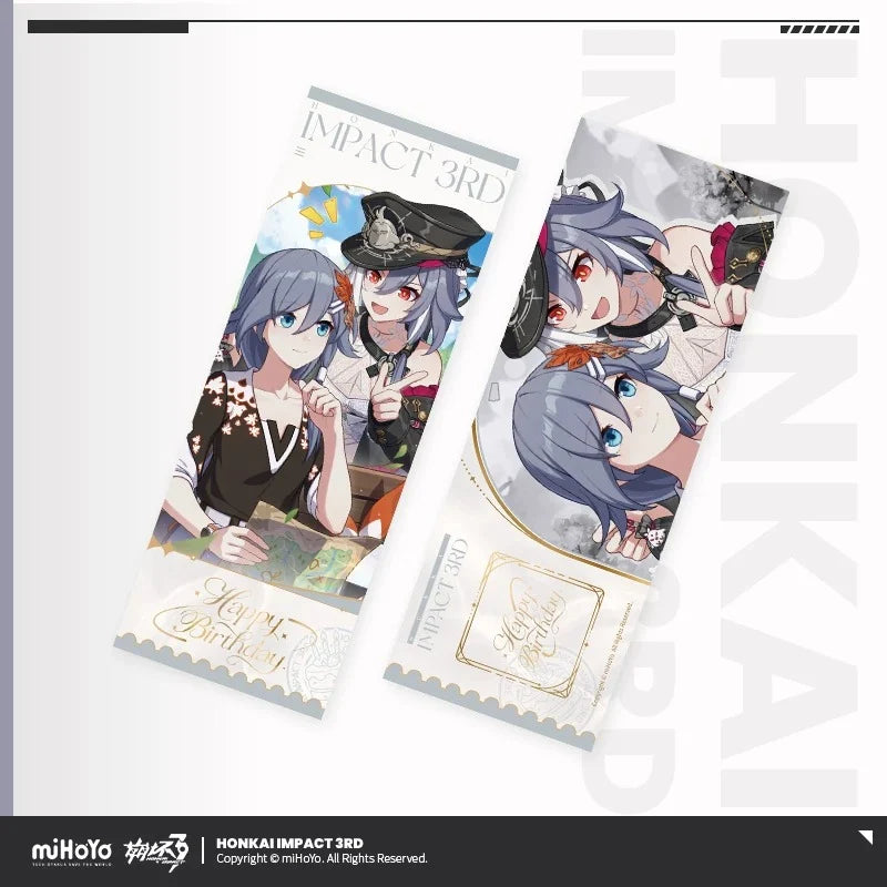 Honkai Impact 3rd - 2026 Birthday Greeting Art Series Laser Ticket miHoYo