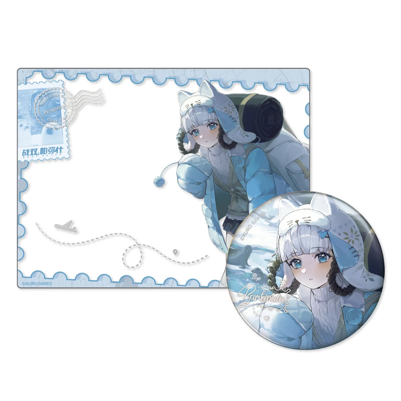 Punishing: Gray Raven - Echoes of Elsewhere 6th Anniversary Badge Transparent Card Set KURO GAMES