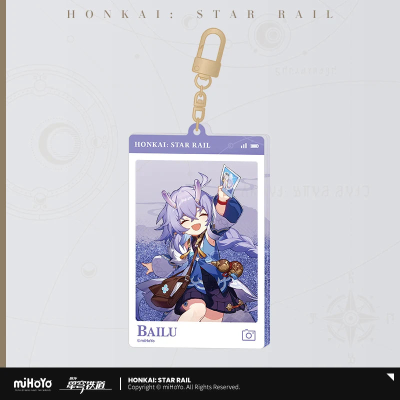 Honkai: Star Rail - Express Travel Notes Quicksand Keychain miHoYo
