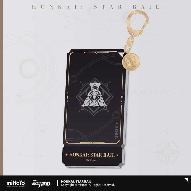 Honkai: Star Rail - The Hunt Path Character Acrylic Warp Artwork Acrylic Keychain miHoYo
