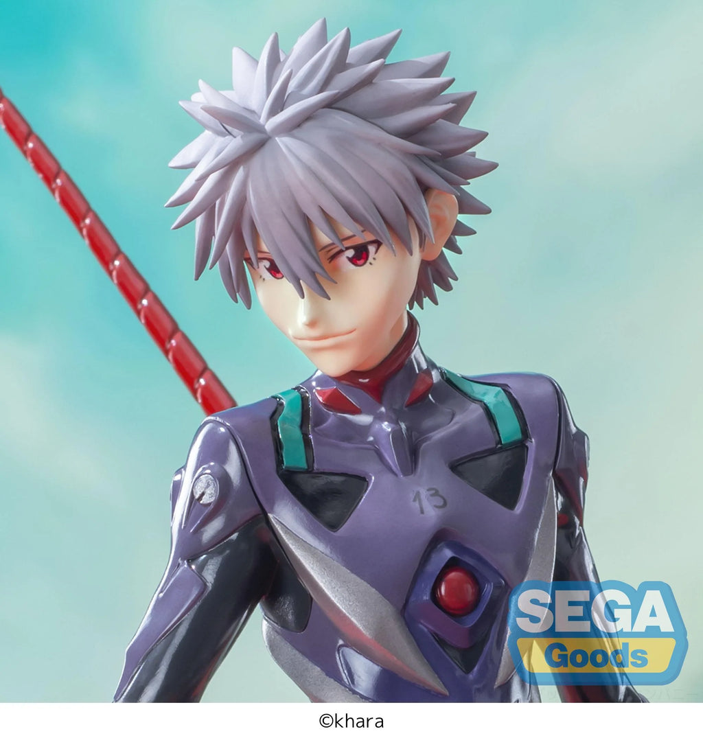 Evangelion: 3.0+1.0 Thrice Upon a Time - Kaworu Nagisa x Spear of Longinus Prize Figure SEGA