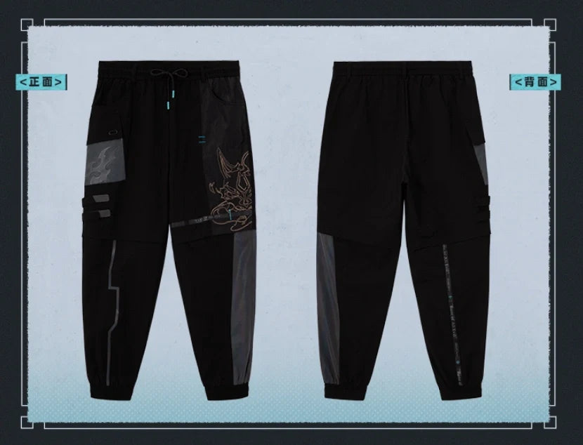 Genshin Impact - Themes of Xiao designed pants Black miHoYo