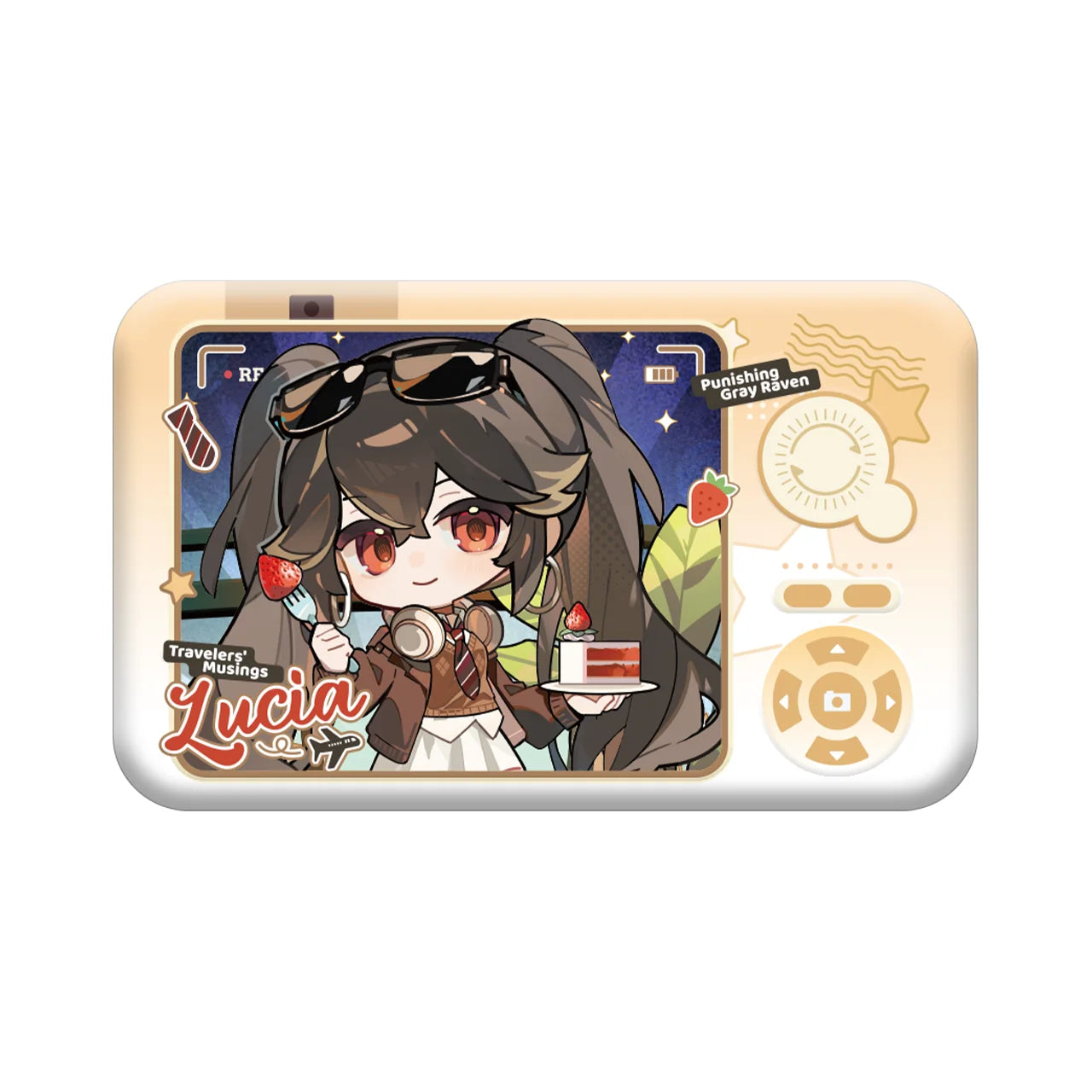 Punishing: Gray Raven - Travelers' Musings Chibi Tinplate Badge KURO GAMES
