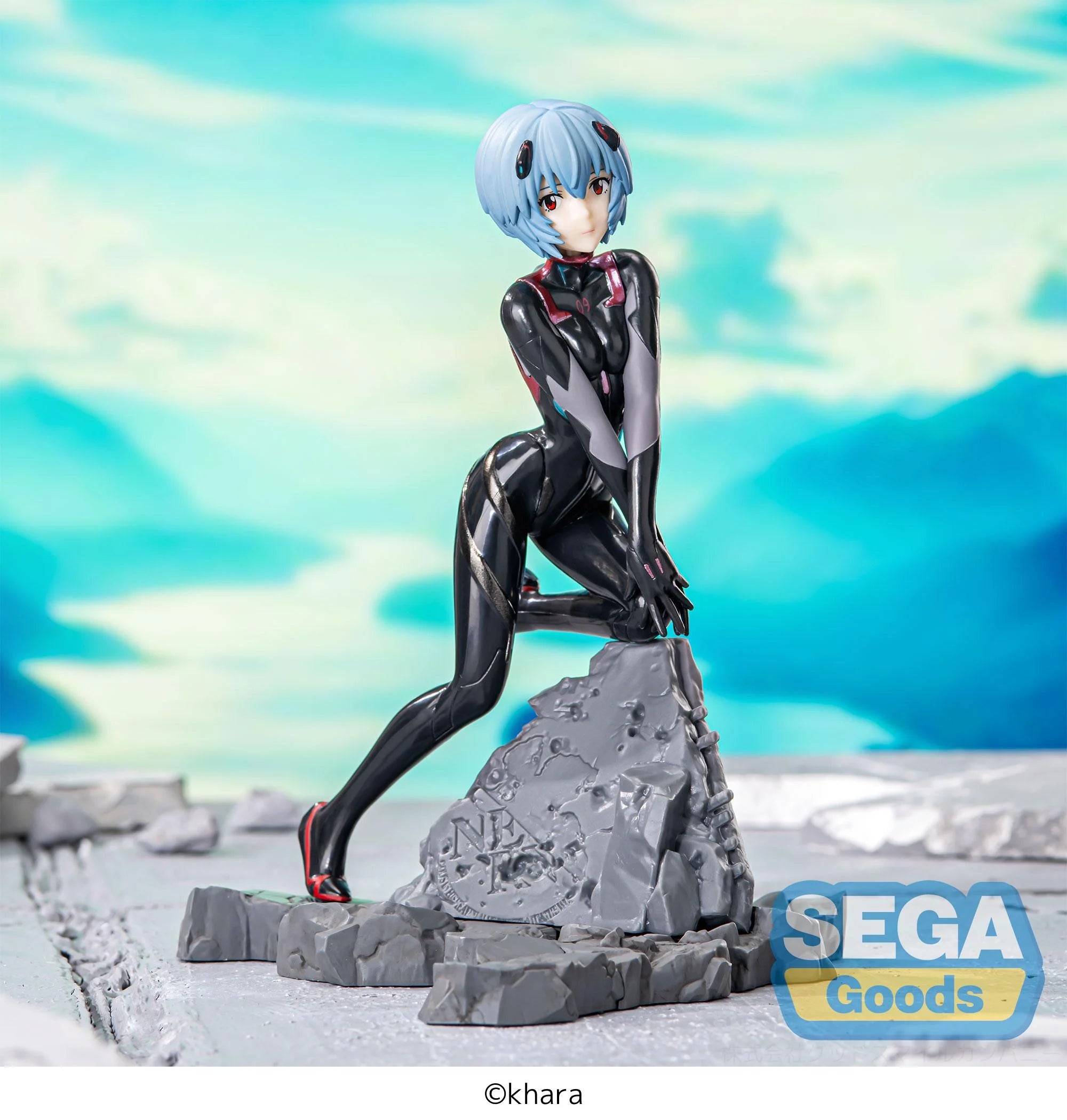 EVANGELION: 3.0+1.0 Thrice Upon a Time - Rei Ayanami (30th Anniversary Ver.) Prize Figure SEGA