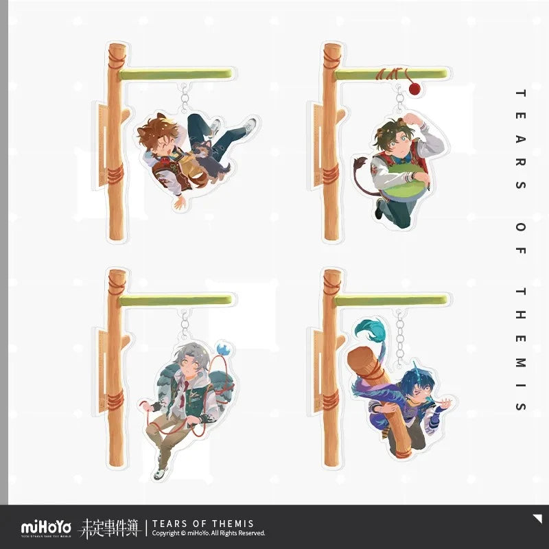 Tears of Themis - My Fur-ever Schoolmale Series Magnetic Swing Acrylic Stand miHoYo