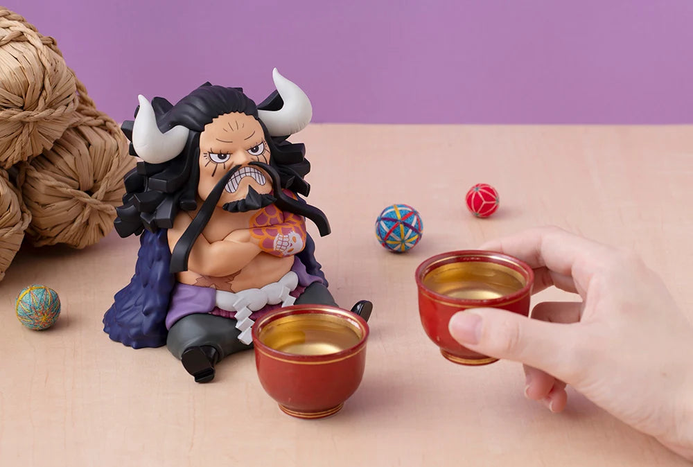 One Piece - Kaido the Beast & Big Mom Set [with gourd & semla] Mini Figure MegaHouse