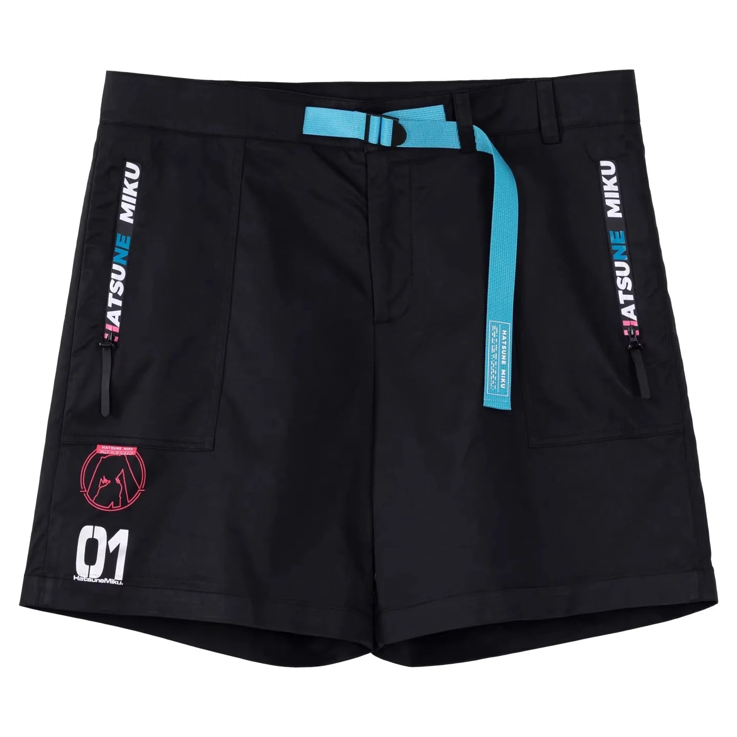 Hatsune Miku - Hatsune Miku Neon Techno Series Summer Casual Shorts Moeyu