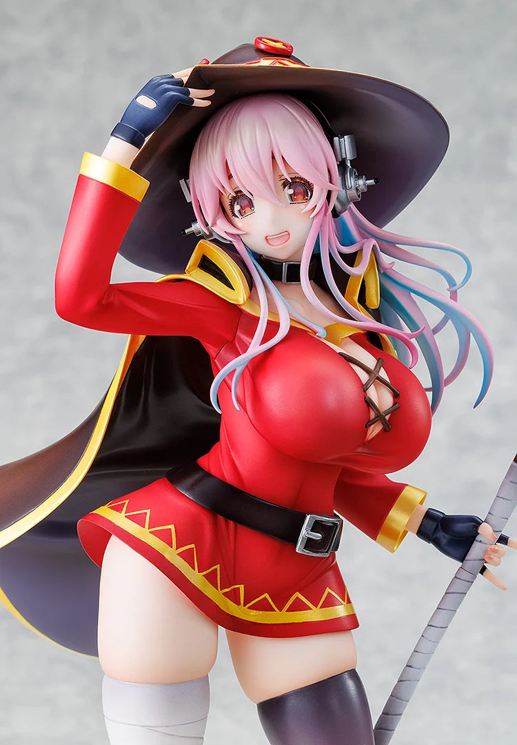 Super Sonico - Super Sonico (KONOSUBA -God's blessing on this wonderful world! Megumin Collaboration Ver) 1/7 Scale Figure KADOKAWA