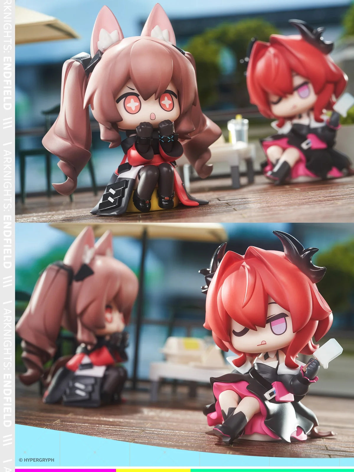 Arknights: Endfield - Laevatain & Gilberta ChatChat Series Chibi Figure HYPERGRYPH