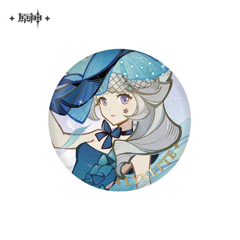 Genshin Impact - Brocade Night Theme Badge & Acrylic Stand miHoYo