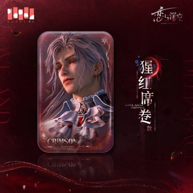 Love and Deepspace - Sylus Silverwing Fiend Series Square Badge InFold Games