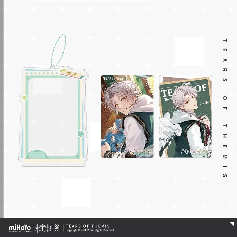Tears of Themis - My Fur-ever Schoolmale Series Acrylic Photo Frame Commemorative Set miHoYo