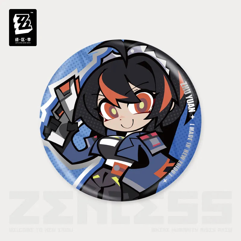 Zenless Zone Zero - Criminal Investigation Special Response Team Chibi Badge miHoYo