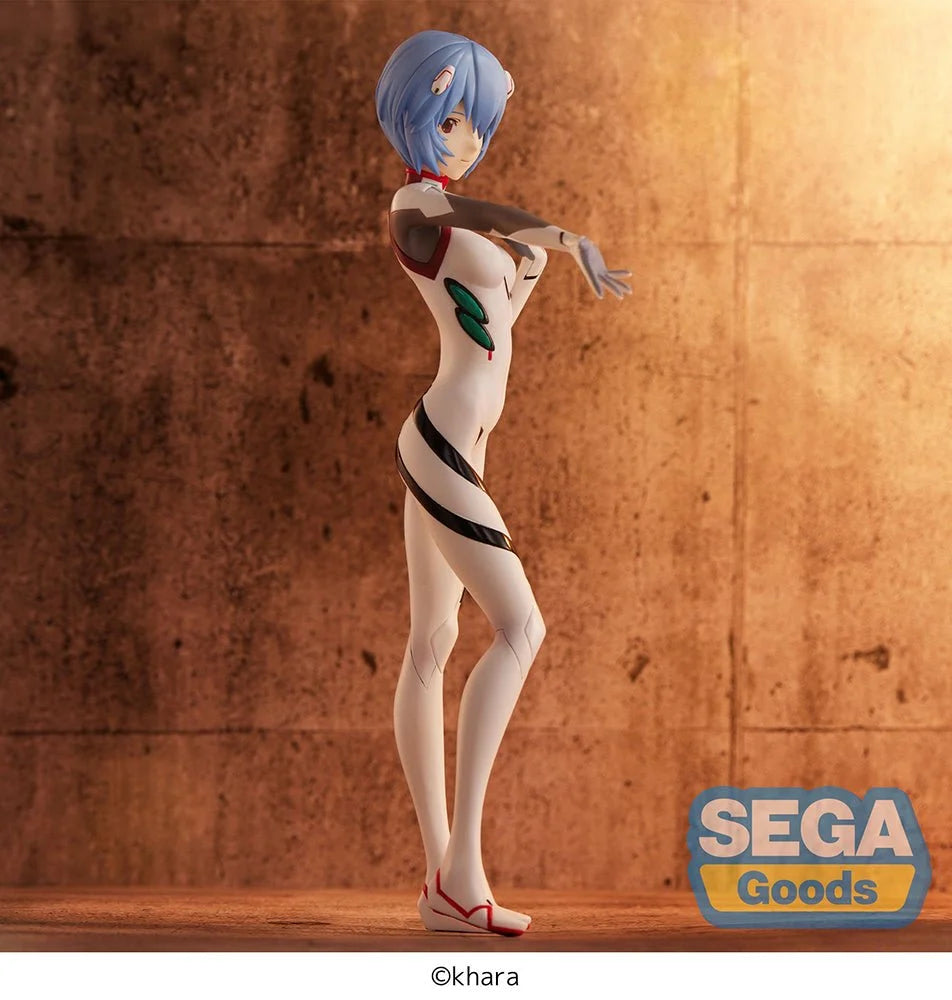 EVANGELION - Thrice Upon a Time Rei Ayanami Hand Over/Momentary White Prize Figure SEGA