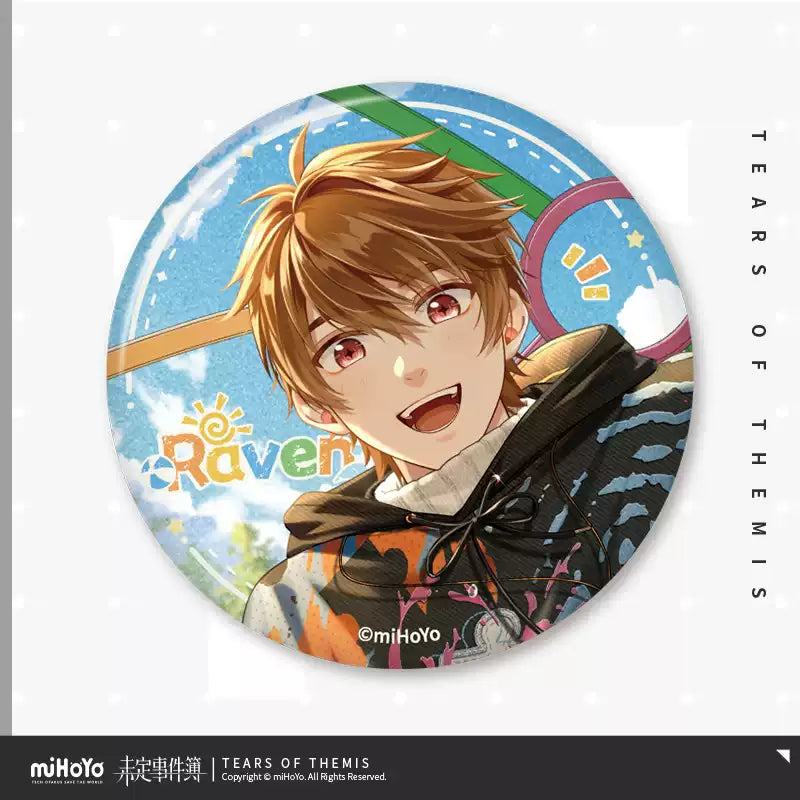 Tears of Themis - Soft Rain Clear Heart Series Badge miHoYo