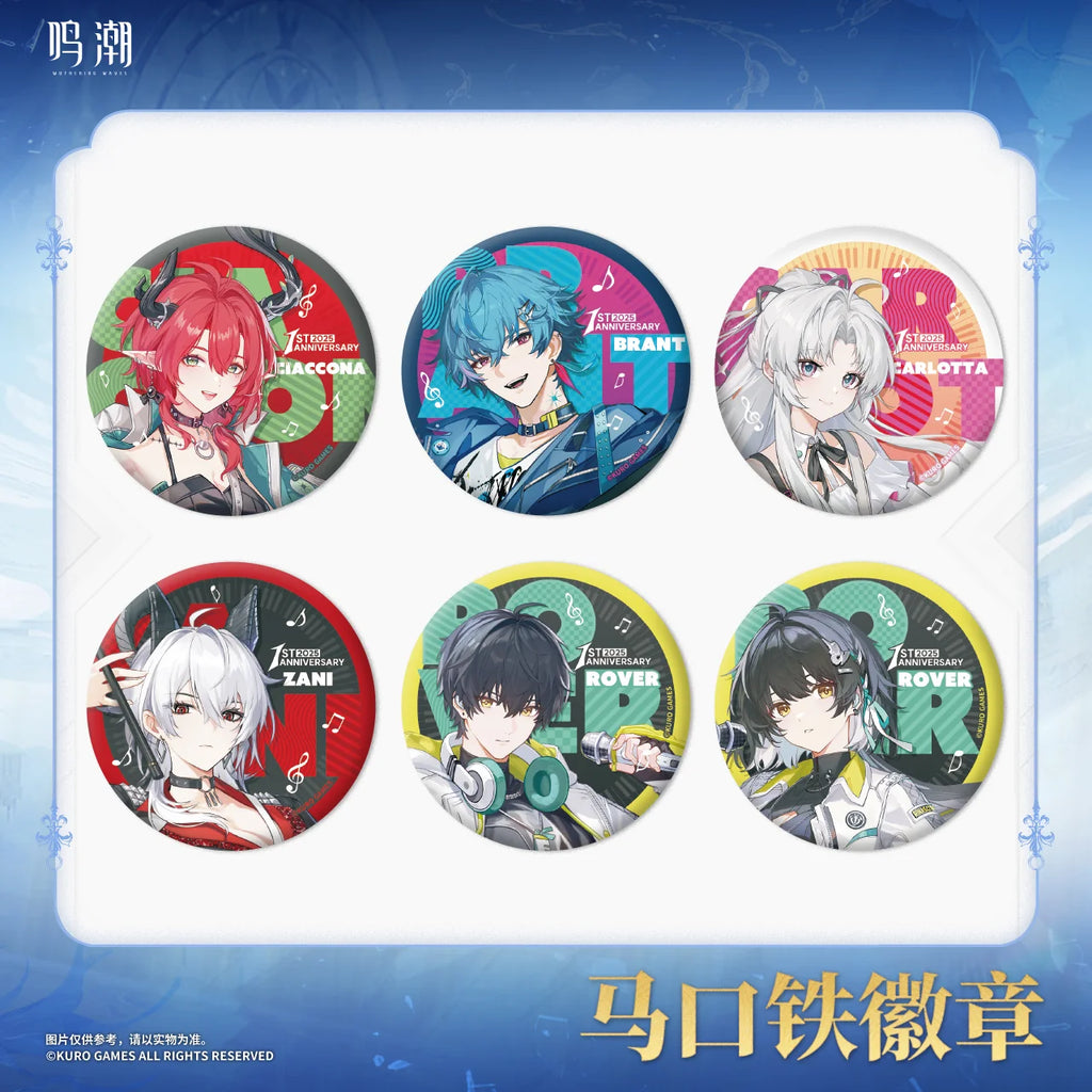 Wuthering Waves - Echoing Tides Themed Tin Badge KURO GAMES