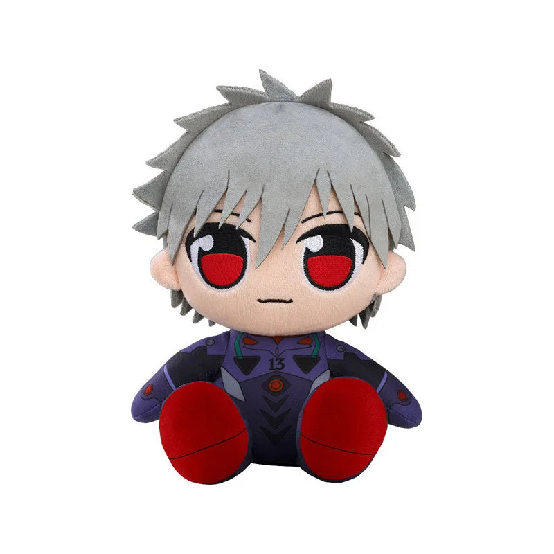 Rebuild of Evangelion - Kaworu Nagisa & Shinji Ikari & Misato Katsuragi (Black Plugsuit Ver.) Kuripan Plushie Good Smile Company