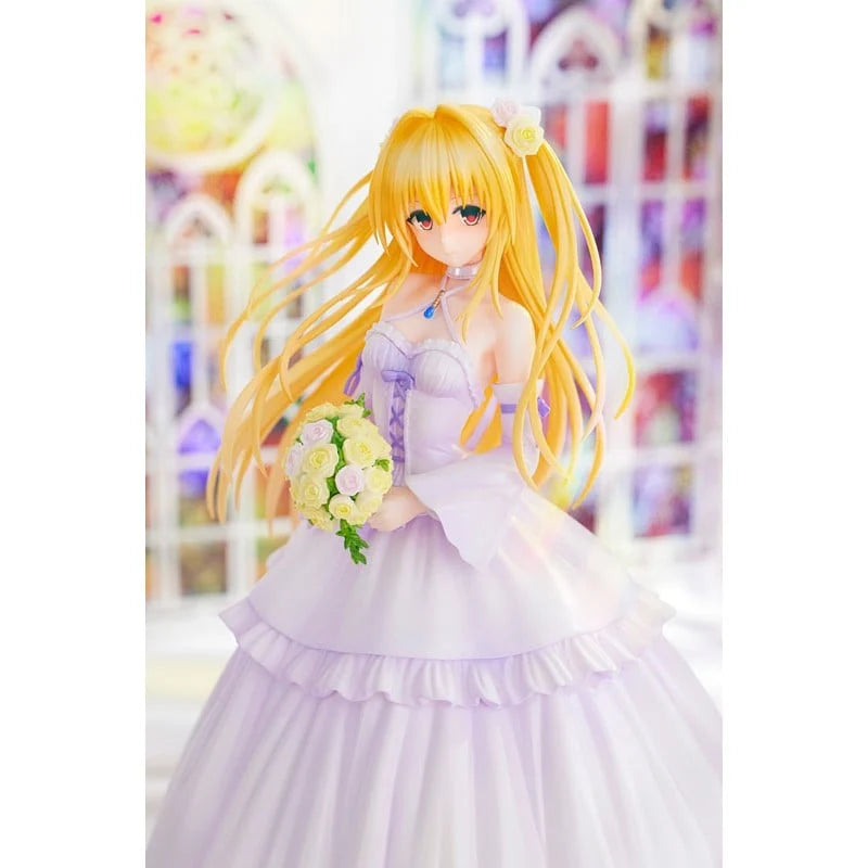 To LOVE-Ru Darkness - Golden Darkness (Wedding Dress Ver.) 1/7 Scale Figure Kadokawa