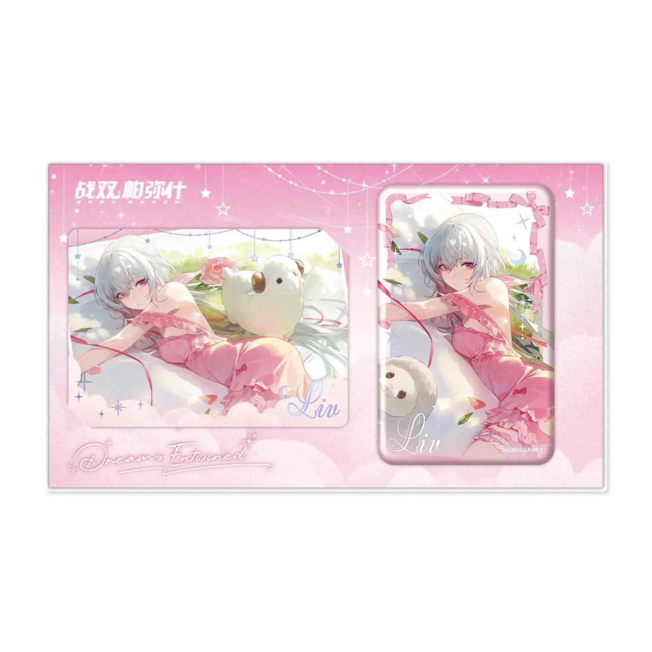 Punishing: Gray Raven - Dreams Entwined 6th Anniversary Badge Mini Card Set KURO GAMES