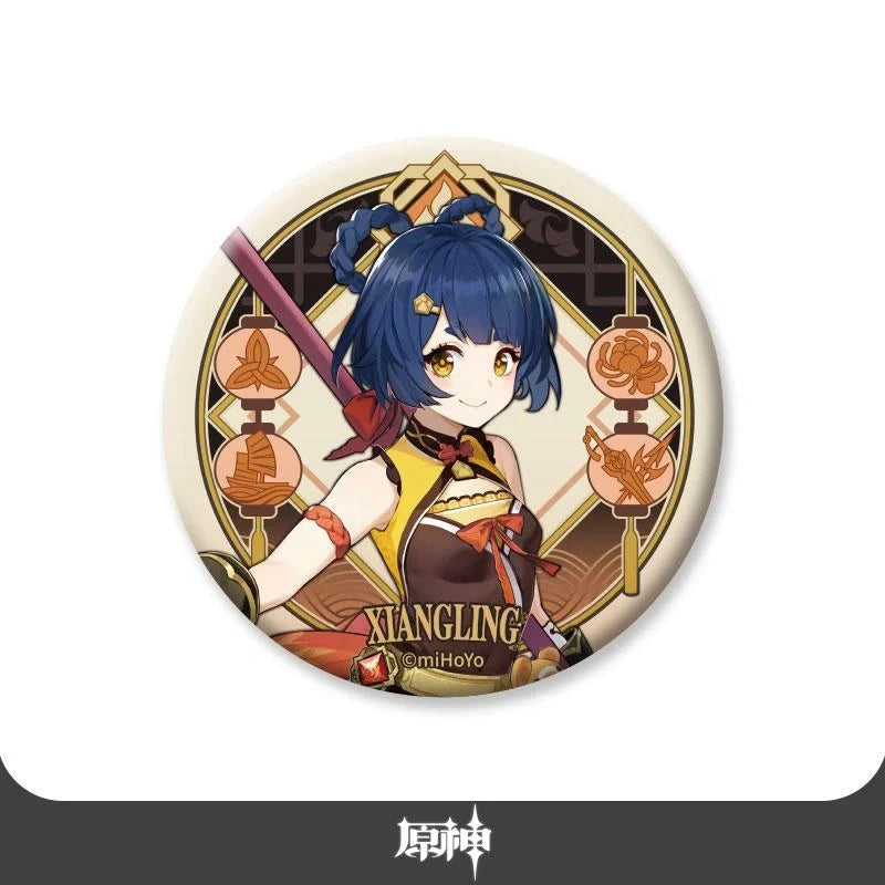 Genshin Impact - Liyue Collection Character Badges miHoYo