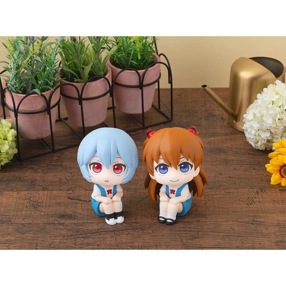 Evangelion - Rei Ayanami & Shikinami Asuka Langley Set [with gift] Mini Figure MegaHouse