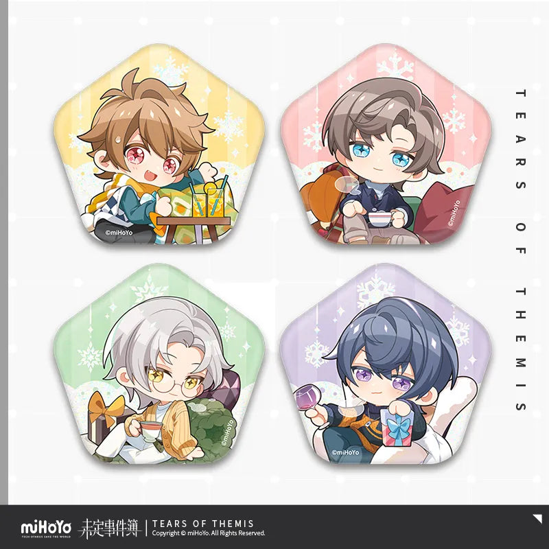 Tears of Themis - Winter Warming Series Chibi Badge miHoYo