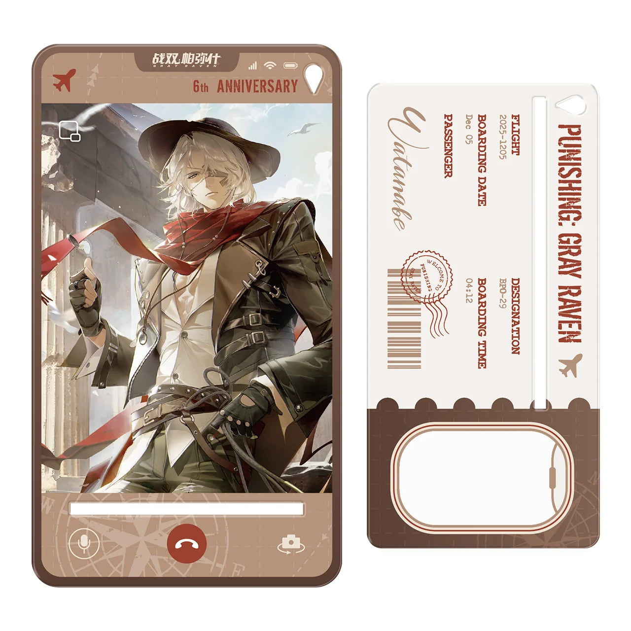Punishing: Gray Raven - Echoes of Elsewhere 6th Anniversary Display Standee KURO GAMES