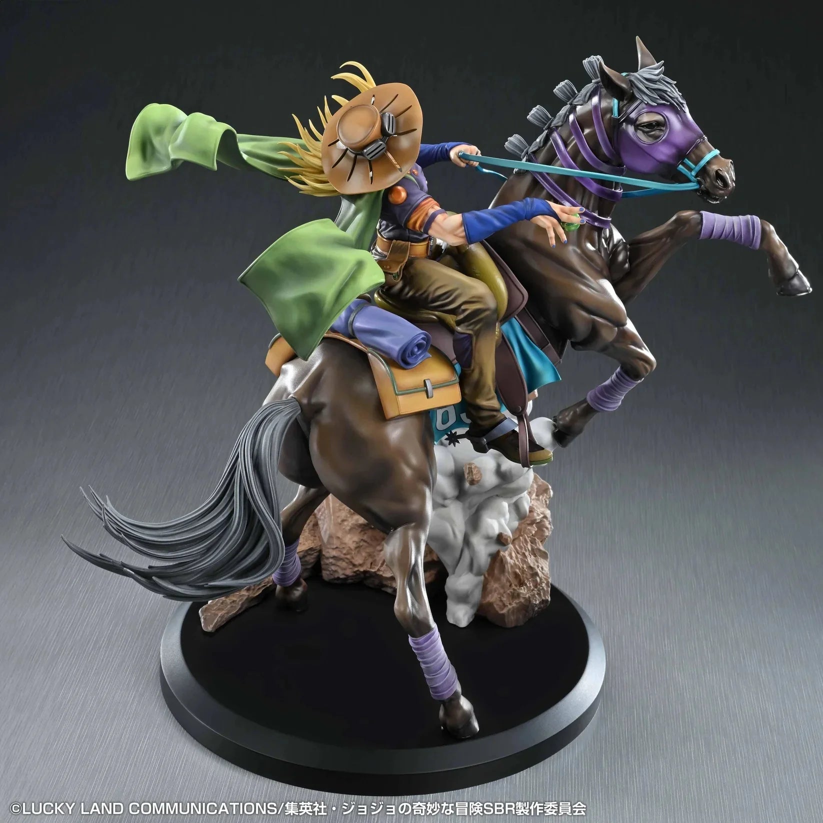 [Per-order] Jojo's Bizarre Adventure: Steel Ball Run - Gyro Zeppeli & Valkyrie Non Scale Figure Medicos Entertainment