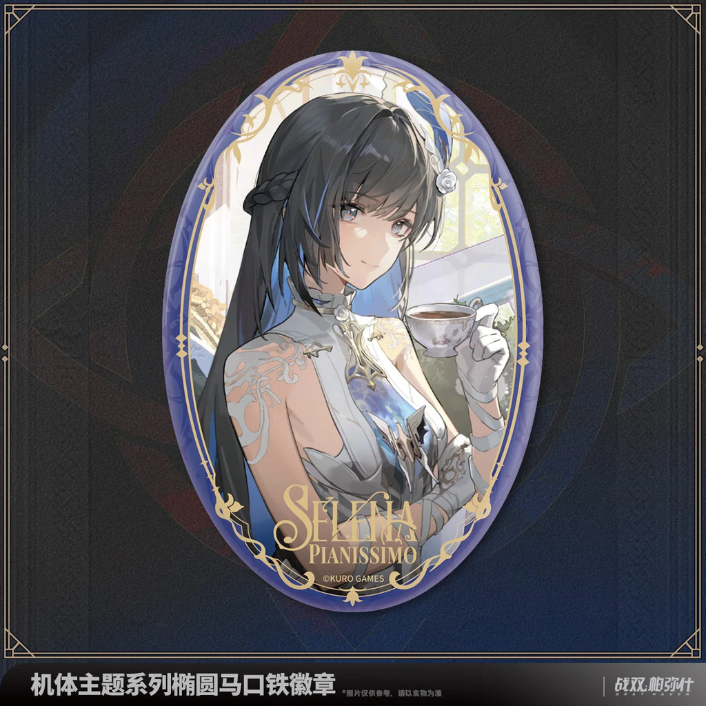 Punishing: Gray Raven - Frame Series Oval Tinplate Badge KURO GAMES